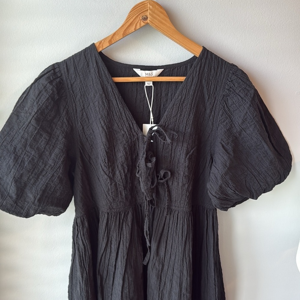 Marks & Spencer Black Midi Dress - Picture 9 of 16